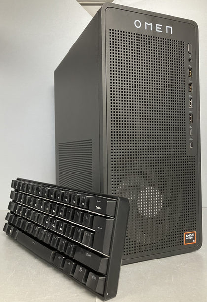 **Sale** Omen Gaming Desktop PC - GeForce RTX 3050 - AMD Ryzen 5 - 16GB RAM - 1TB ** Unboxed **