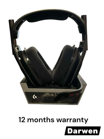 Logitech G Astro A50 LIGHTSPEED Wireless Gaming Headset + Base Station (Gen 5), PRO-G GRAPHENE, 3-System Switching, USB-C