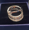 Swarovski ring (Q)