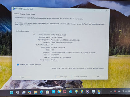 HP Laptop