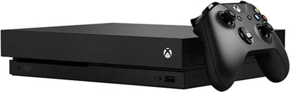 Xbox One X Console, 1TB, Black, Unboxed + 2 Games