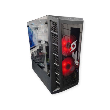 Custom PC Full Setup, W11, AMD Athlon 3000g / Vega 2gb / 8gb RAM / 256gb SSD / 1TB HDD,,,, HP Beats Monitor, keyboard and mouse