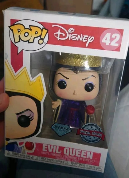 Funko Pop Disney Evil Queen (42) Diamond Collection Special Edition