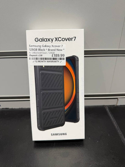 *New* Samsung Galaxy Xcover 7 128GB Black