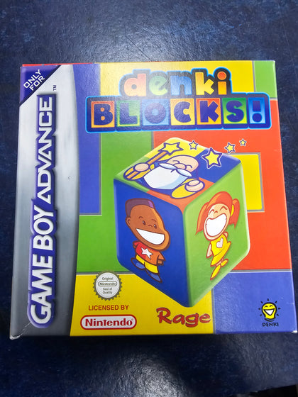 Denki Blocks Gameboy Advance Boxed