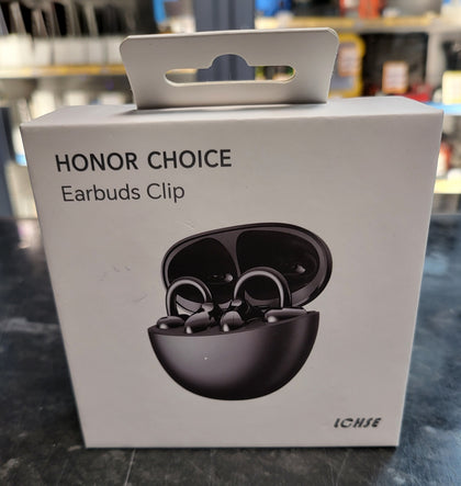 HONOR CHOICE Earbuds Clip – Wireless Bluetooth Earbuds, Meteorite Black