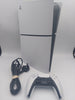 Sony Playstation 5 Slim Digital Edition Console, 1TB, White, Unboxed with Controller