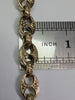 9ct gold figure of eight patterned bracelet