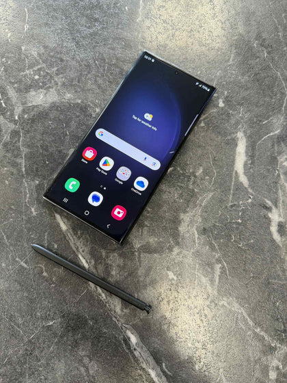 Samsung Galaxy S23 Ultra Unlocked Model SM-S918B/DS 256GB in Phantom Black