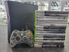 Microsoft Xbox 360 S - 250 GB HDD - matte Black - x15 Games