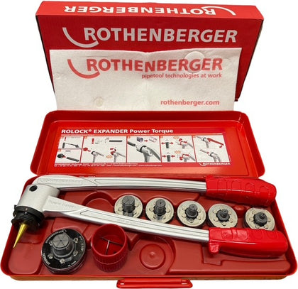 Rothenberger Rolock Refrigeration Air Con Expander Set