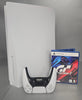 Sony Playstation 5 Disc Console, 825GB, White + Gran Turismo 7