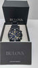 Bulova Sea King 98B243 Bulky Divers Style Quartz Watch - Chronograph - Boxed With Rubber Strap