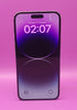 Apple iPhone 14 Pro Max - 128GB - Deep Purple - Unlocked - 87% Battery Health