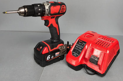 Milwaukee M18 BPDN 18V 1 x 6.0Ah Li-Ion RedLithium Cordless Combi Drill