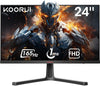 KOORUI 24E4 24 Inch Gaming Monitor, 165Hz, FHD 1080P, VA, 1ms, AdaptiveSync Technology, Ultra-Thin Screen **Collection Only**