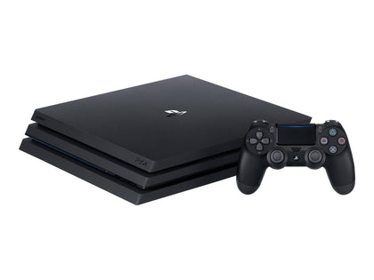 Sony Playstation 4 Pro - Game Console - 4K - HDR - 1 TB HDD - Jet Black + 3 Games