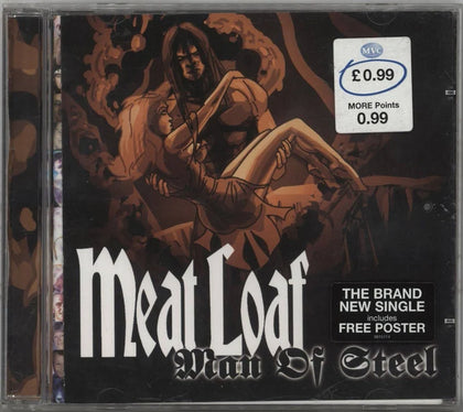 Meat Loaf Man of Steel 2003 UK CD Single 9815114