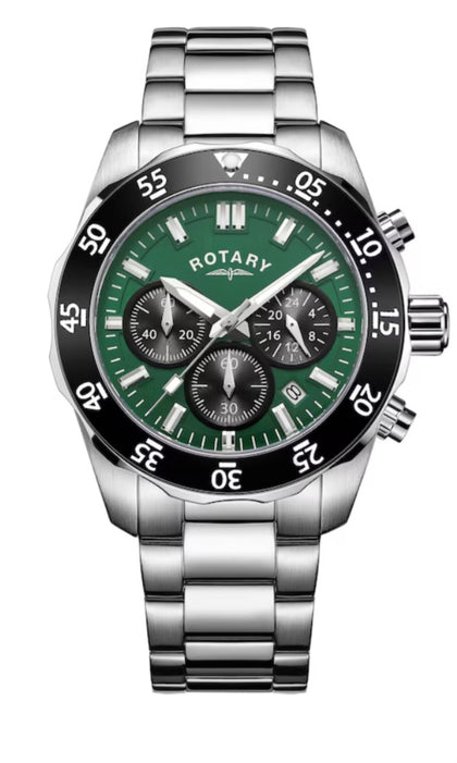 Rotary Men's Exclusive Chronograph Bracelet Watch
