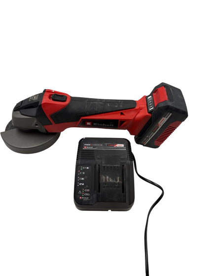 Einhell TC-AG 18 115 Li 18V Cordless Angle Grinder With One Battery And Charger