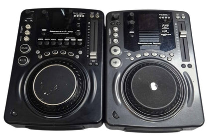 American Audio Model Flex 100 MP3 CD Professional CD Player & American Audio CDI 100 MP3 Single CD Player Black, MP3 Playback, Pitch Control