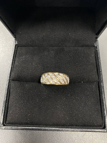 9ct Yellow Gold ring, 3.09g