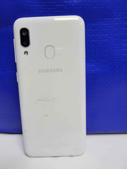 Samsung Galaxy A20E - 32GB - Open Unlocked - White - Unboxed *SCRATCHED*