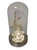 JM by Julien Macdonald Pre-Lit Glass Cloche with Gift Box-Stag