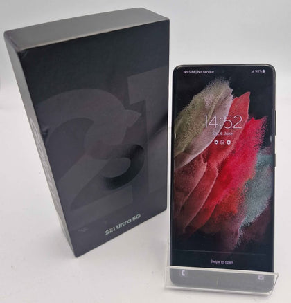 Samsung Galaxy 21 Ultra 128GB Dual Sim - Phantom Black - Unlocked - Boxed