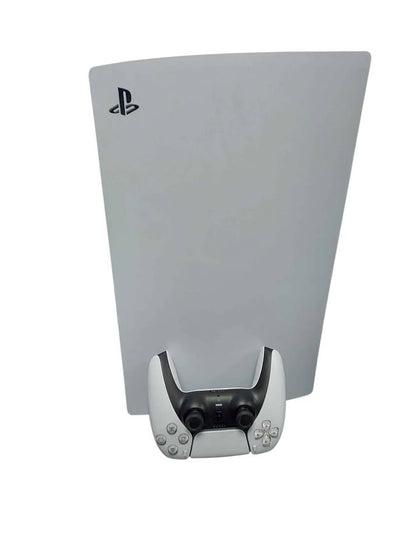 Sony Playstation 5  disk Console With A Third Party Controller  , 825gb white console and pad
