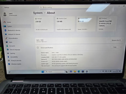 dell latitude 7400 2 in 1  *24 month warranty*