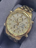 Men's Citizen Alarm Chronograph Gold Dress Watch Cal: 6870