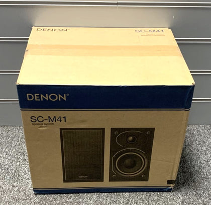 Denon SC-M41 2-Way Speakers For D-m41/d-m41dab - Black **COLLECTION ONLY**.