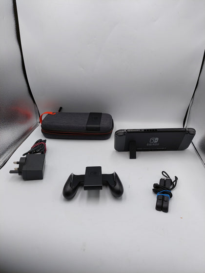 Nintendo Switch Console 32GB with grey Joycons Unboxed with accessories NO DOCK INCLUDED