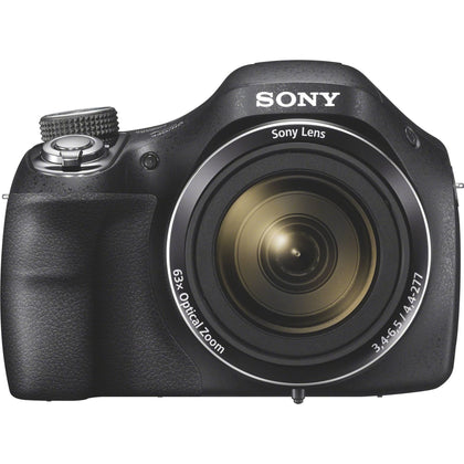 Sony Cyber-shot DSC-H400 - Digital Camera - Compact - 20.1 MP - 720P - 63x Optical Zoom - Black