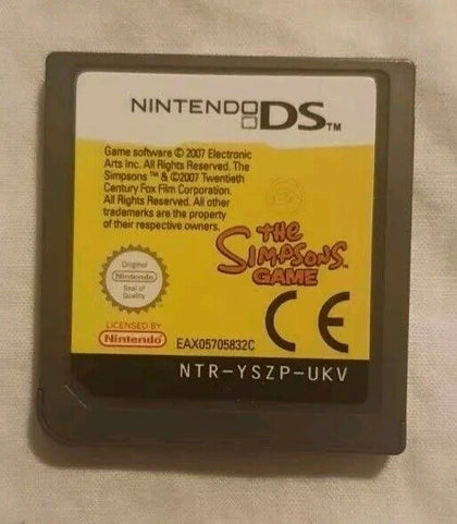 The Simpsons Game | Nintendo Ds Game *Cartridge Only*