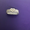 Tiffany & co Mesh Heart Ring