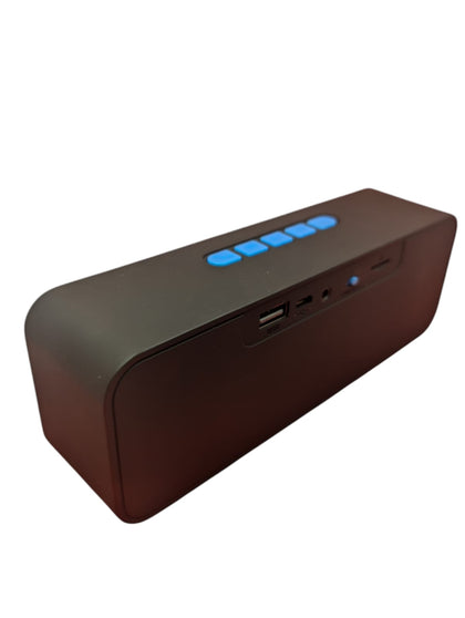 TWS Portable wireless Bluetooth speaker-blue