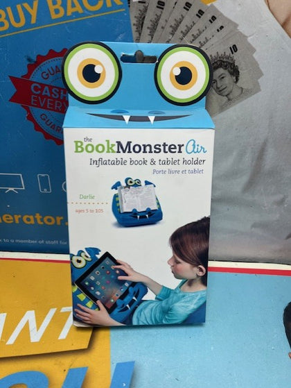 The Monster Air Blue - Inflatable Book & Tablet Holder - Darlie.