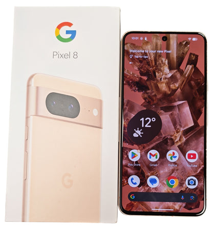 Google Pixel 8 256GB Rose - Unlocked **Boxed**