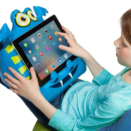 The Monster Air Blue - Inflatable Book & Tablet Holder - Darlie.