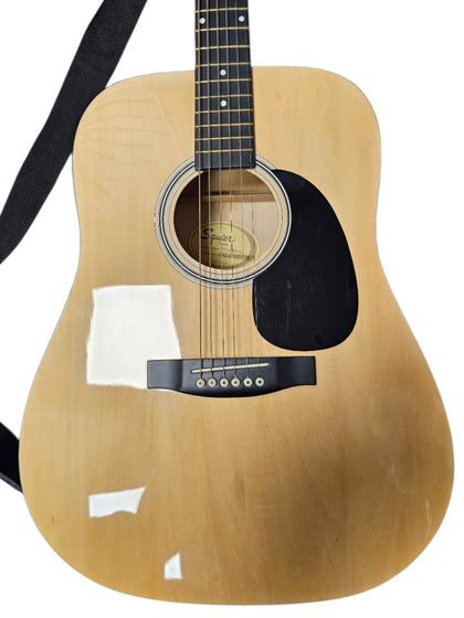 Squier by Fender Acoustic Guitar with Strap