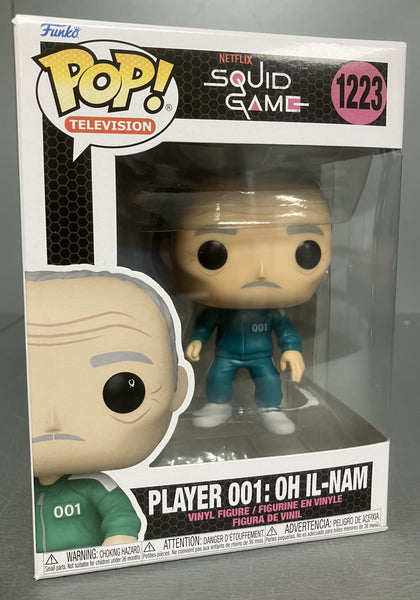 ** Collection Only ** Funko Pop Player 001 Oh Il Nam Squid Game #1223.