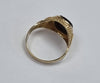 9ct gold onyx Ring Size R