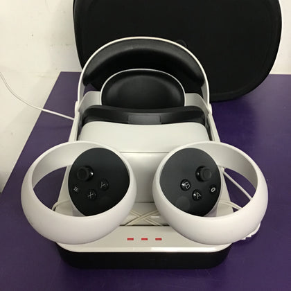 Meta Quest 2 VR Headset With elite strap.