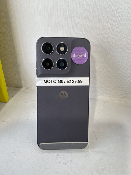 MOTOROLA G67 128GB UNLOCKED