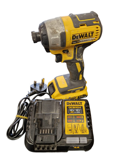 DEWALT DCF787N 18v Cordless Impact Driver with 2.0Ah Battery & Charger