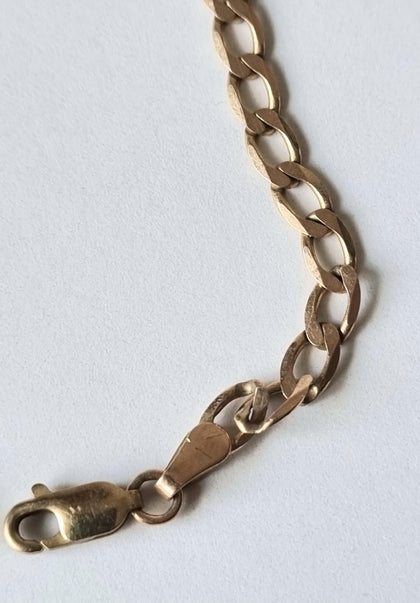 9ctGold Curb Bracelet