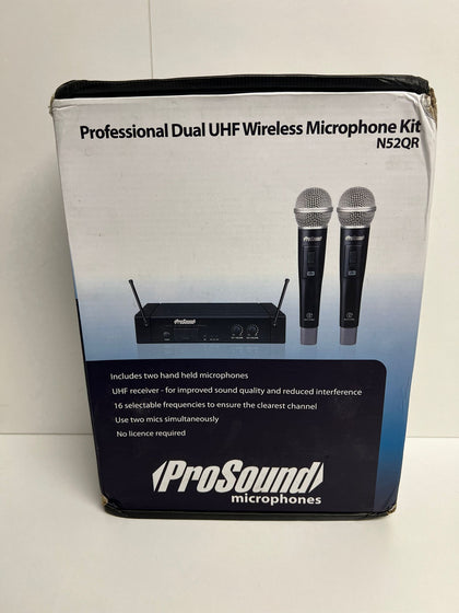 prosound n52qr microphone kit boxed.
