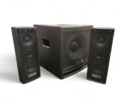 Vonyx Speakers for use with VX1000BT System COLLECTION ONLY